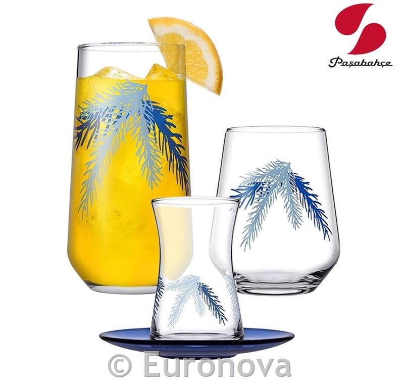 Kozarec Allegra voda / 425ml / dekor Pines / 3kos