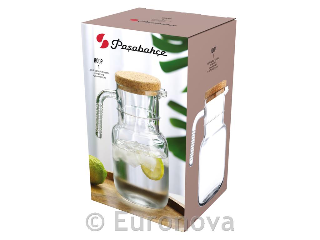 Vrč Hoop / 1.5L / s pokrovom iz plute