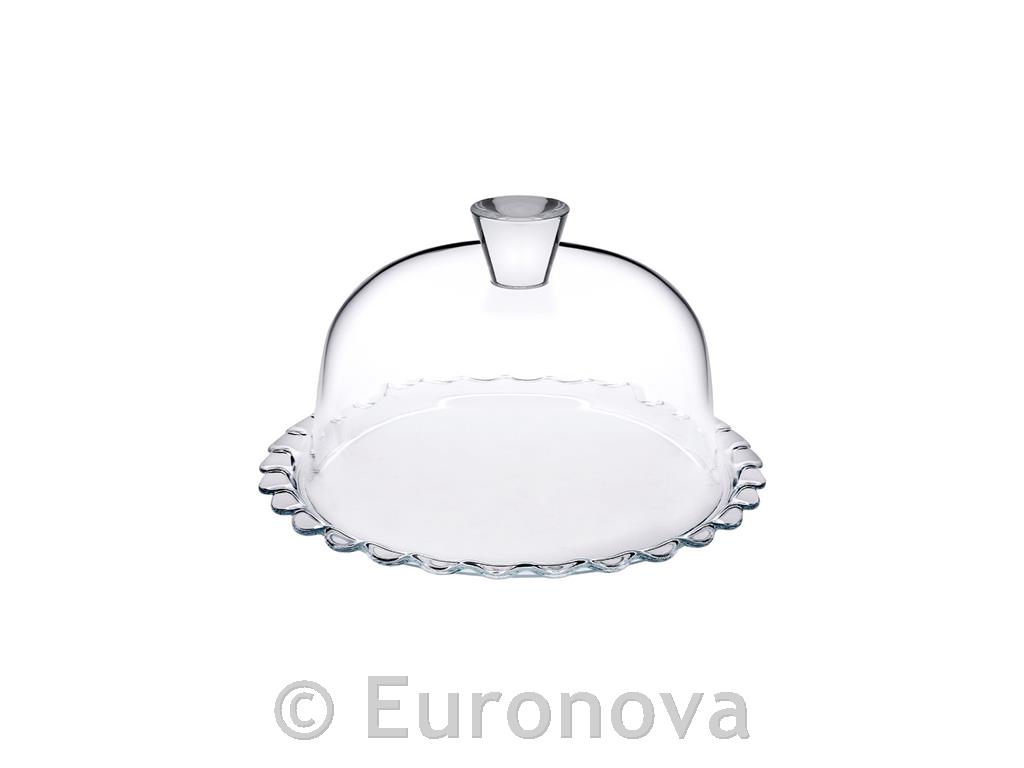 Krožnik za torto Patisserie / s pokrovom / 27cm