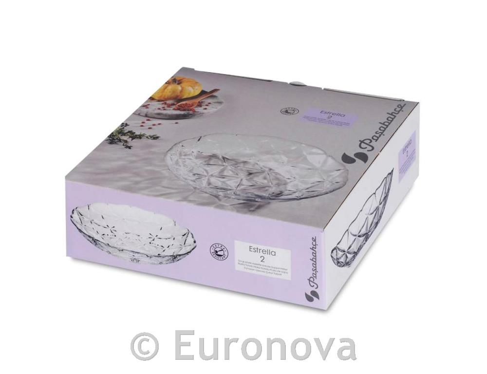 Globoki krožnik Estrella / 22cm / 6kos