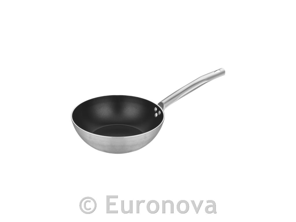 Wok aluminij / 24cm / 3,5mm / Non-Stick / 2,54L