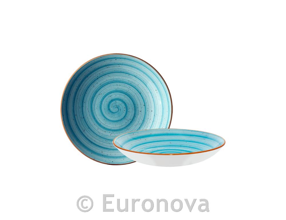 Aqua globoki krožnik Bloom / 23cm / 1000ml / 1kos