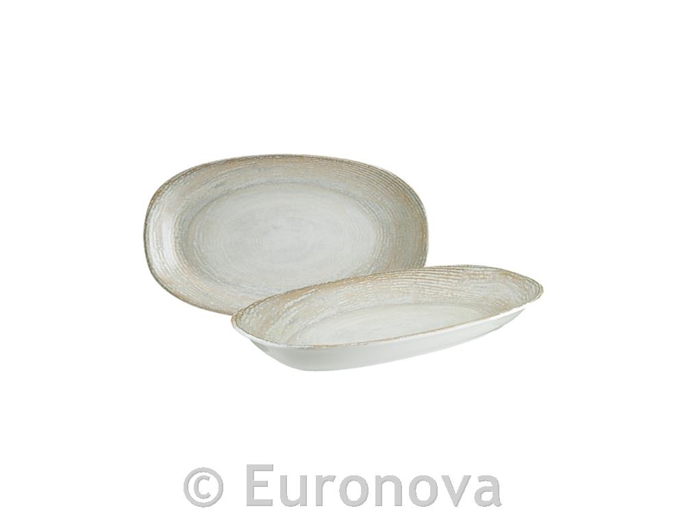Patera ovalni krožnik / 29x17cm / 6kos