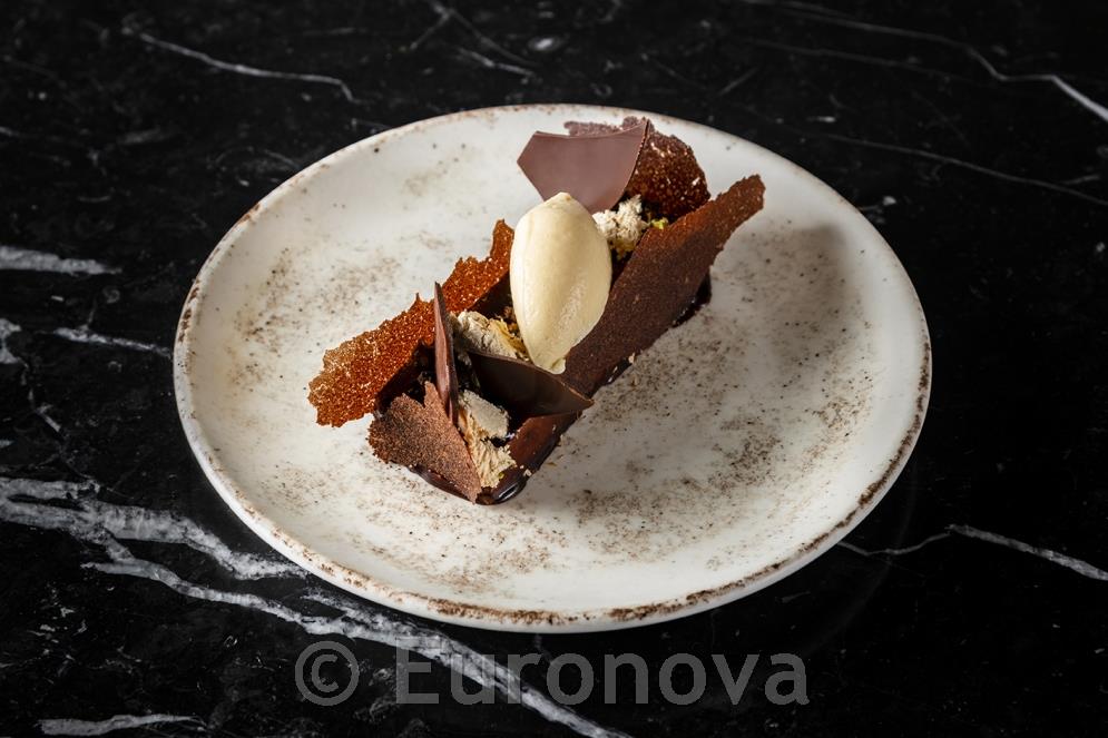 Nacrous plitki krožnik Gourmet / 21cm / 12kos