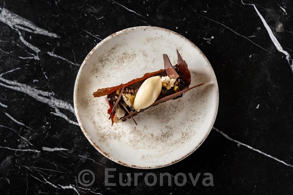 Nacrous plitki krožnik Gourmet / 21cm / 12kos