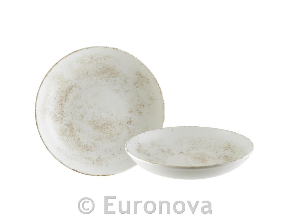 Nacrous globoki krožnik Bloom / 23cm / 1000ml / 6kos