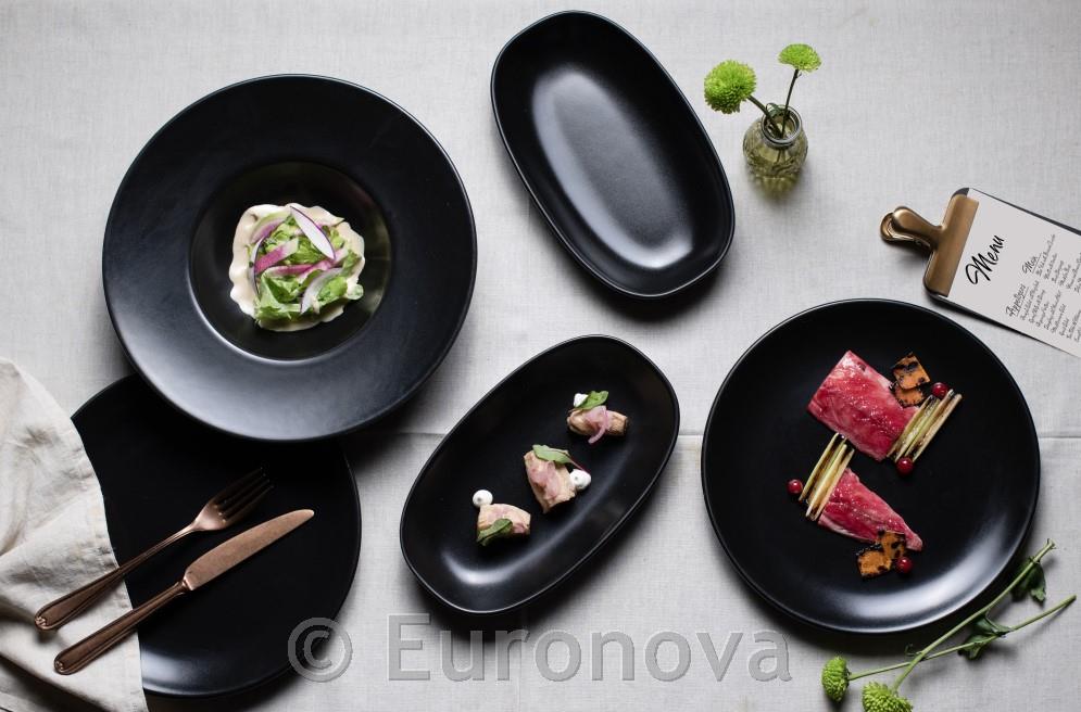 Notte plitki krožnik Gourmet / 21cm / 12kos