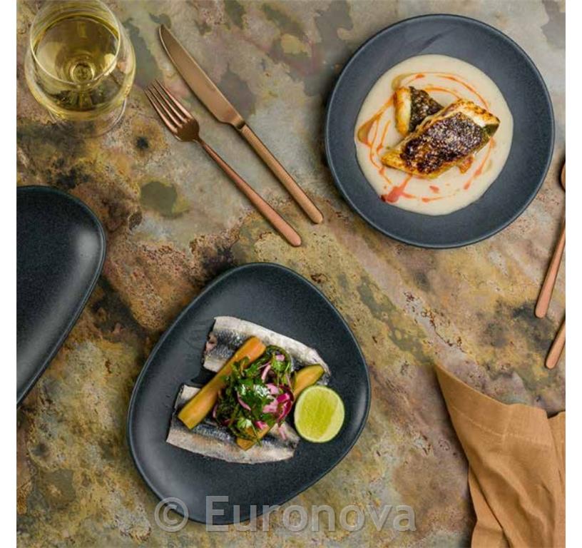 Graphite globoki krožnik Gourmet / 23cm / 6kos