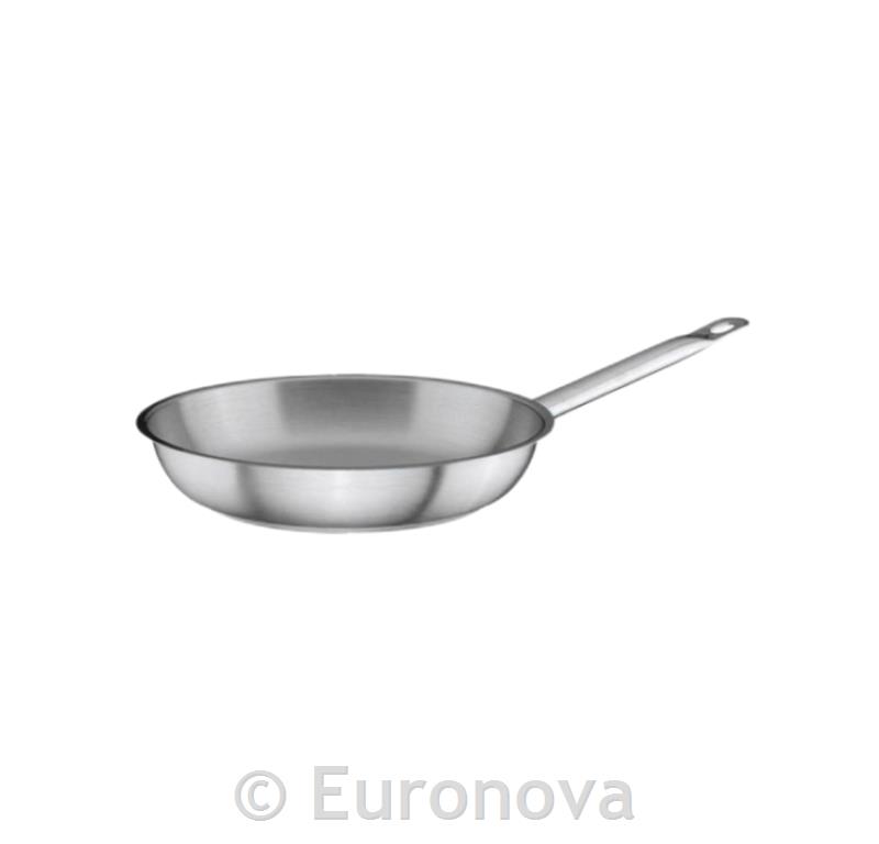 Ponev iz nerjavečega jekla / 20cm / 1mm / indukcija