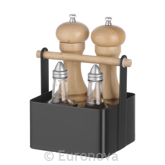 Garnitura Table caddy / štiridelna / 16cm