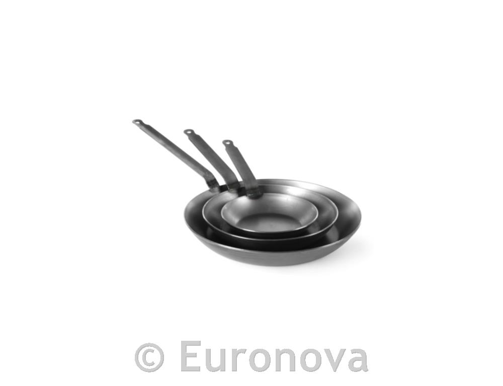 Jeklena ponev / 24cm / 3mm / indukcija