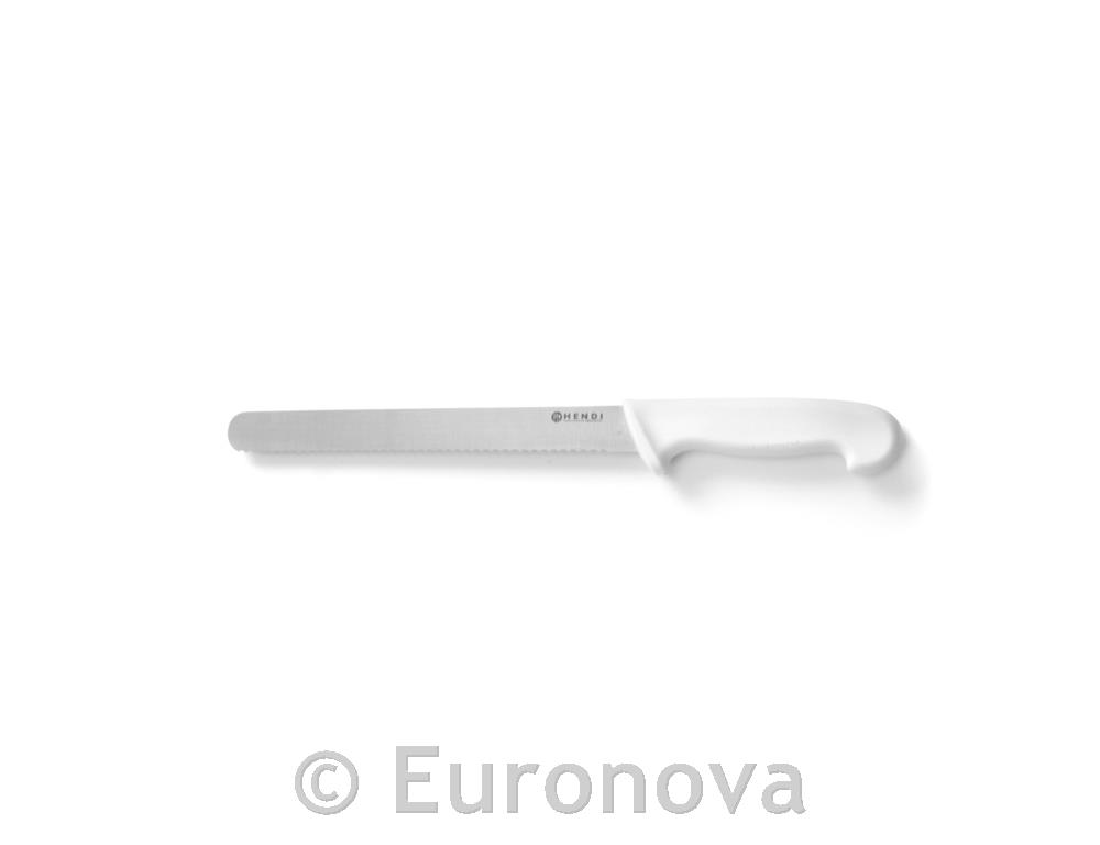 Nož za kruh in pecivo / 25cm / bel