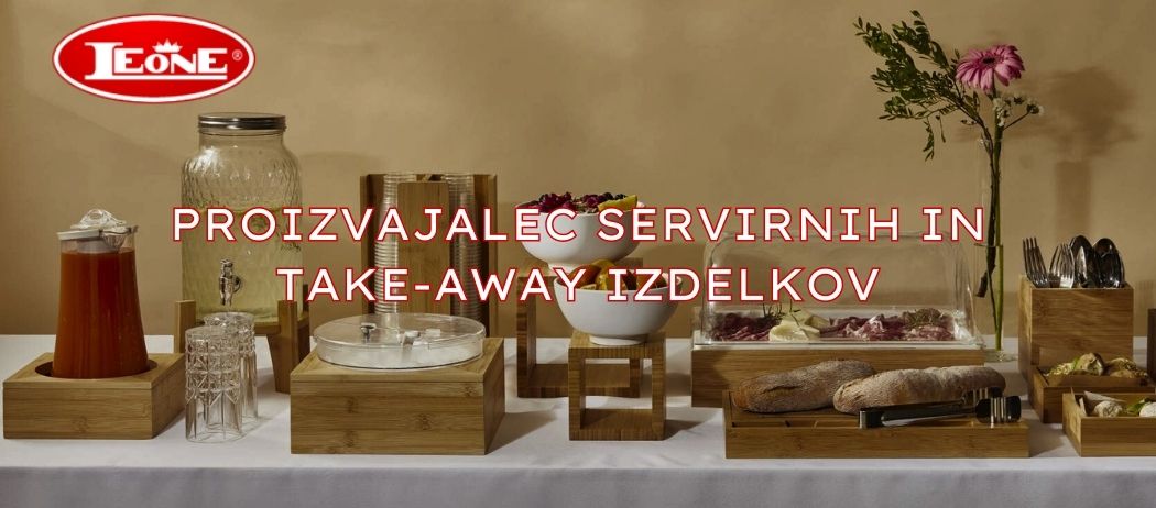 LEONE DECORAZIONI - Proizvajalec servirnih in take-away izdelkov